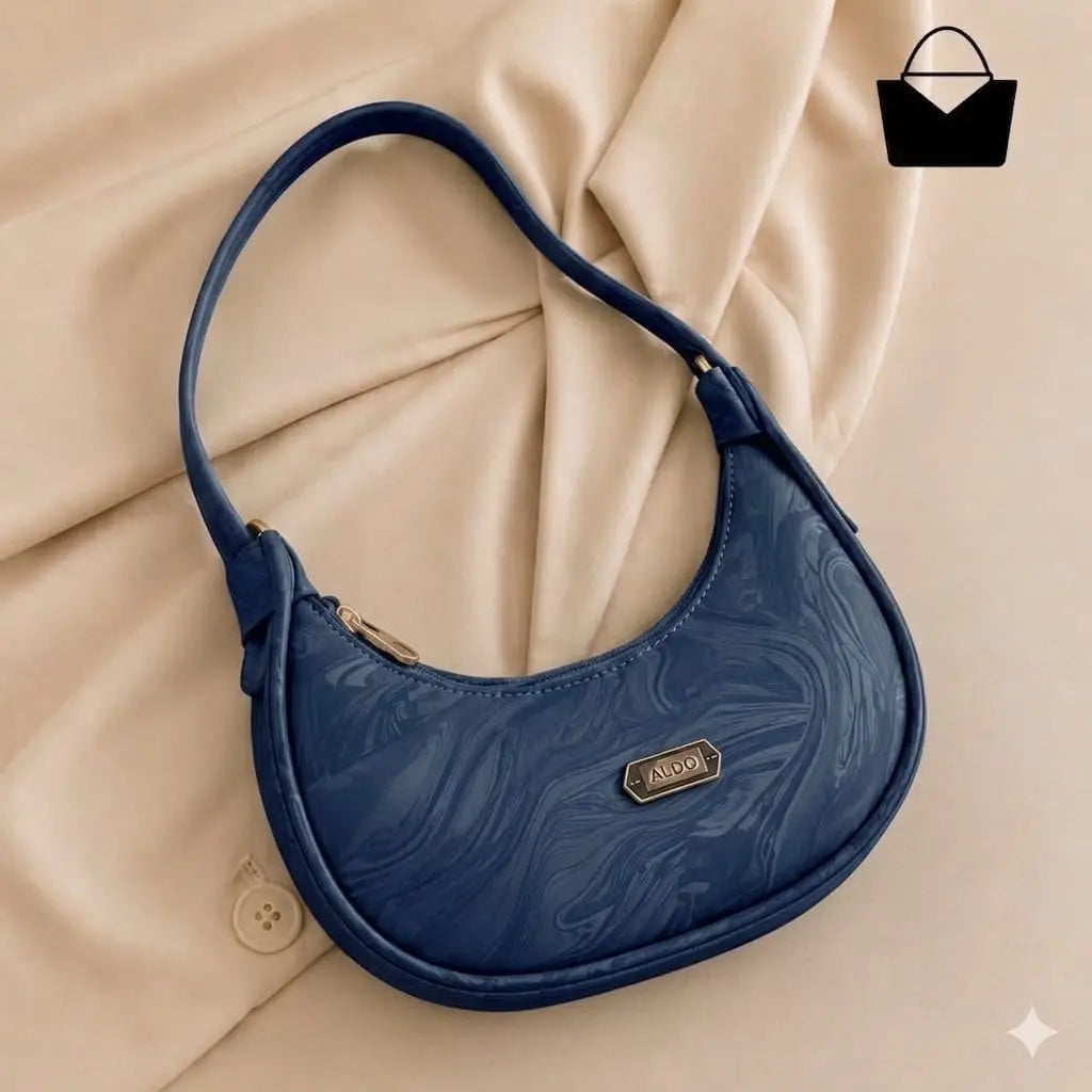 Women's Leather Plain Shoulder Bag