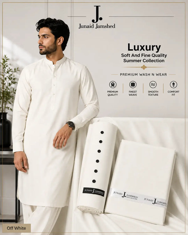 Men’s Unstitched Wash And Wear Plain Suit