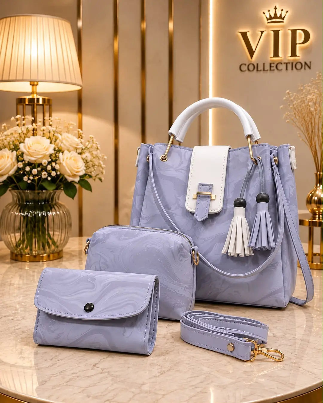 Women's Leather Plain Shoulder Bag