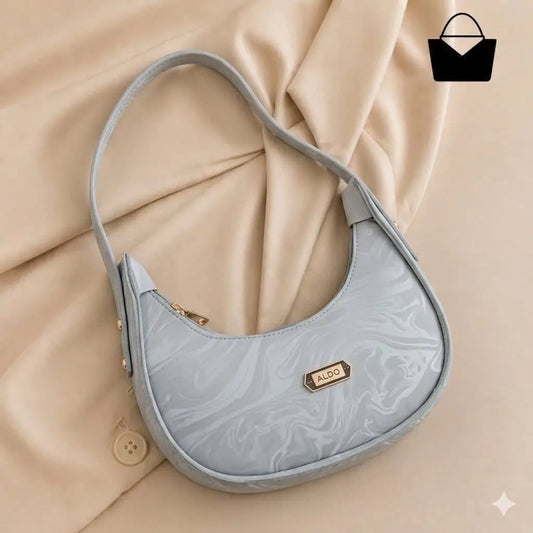 Women's Leather Plain Shoulder Bag