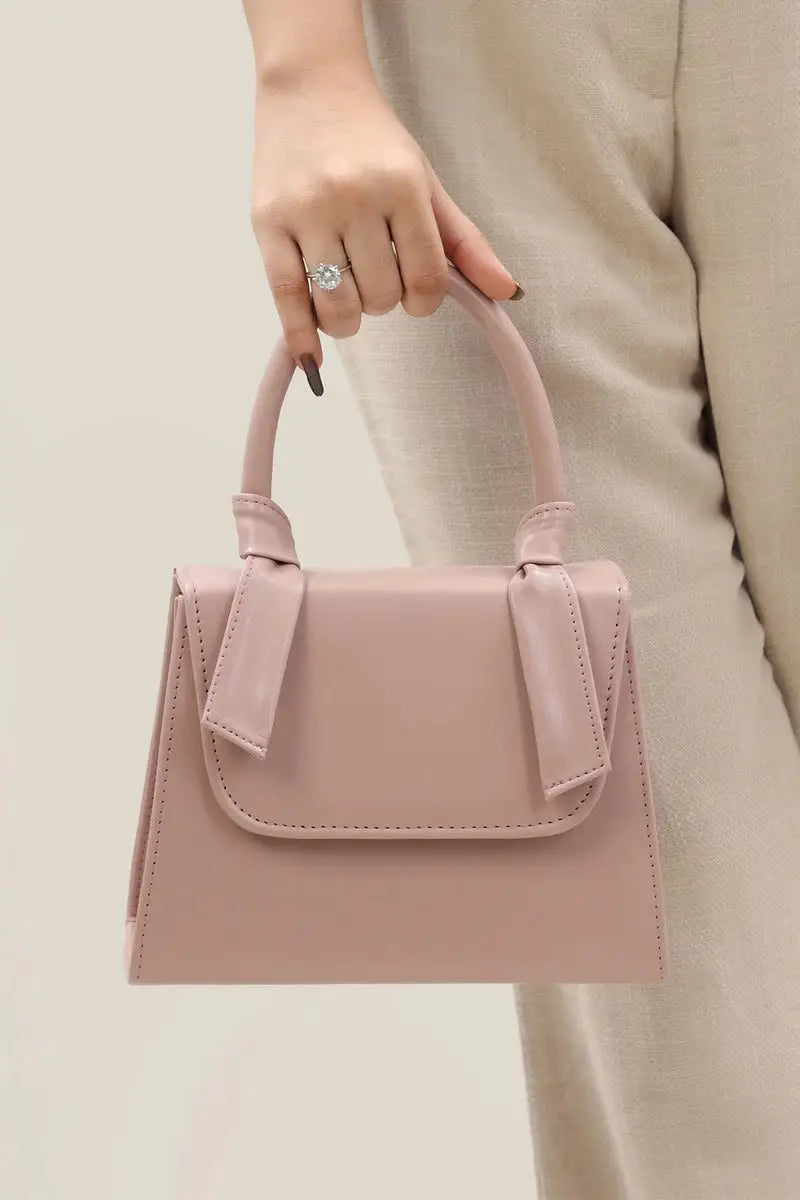 Women's Leather Plain Hand Bag