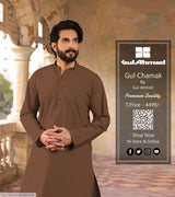 Premium Quality Brown Silk Suit for Daily Wear