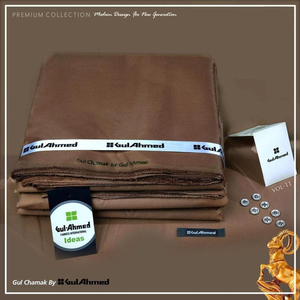 Premium Quality Brown Silk Suit for Daily Wear